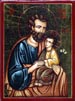 St. Joseph with Christ